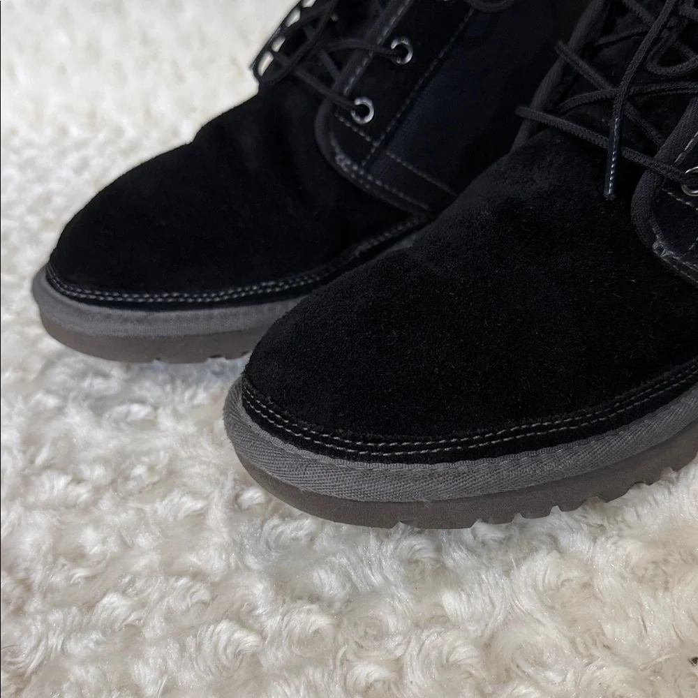UGG Men's Black Suede Chukka Boots